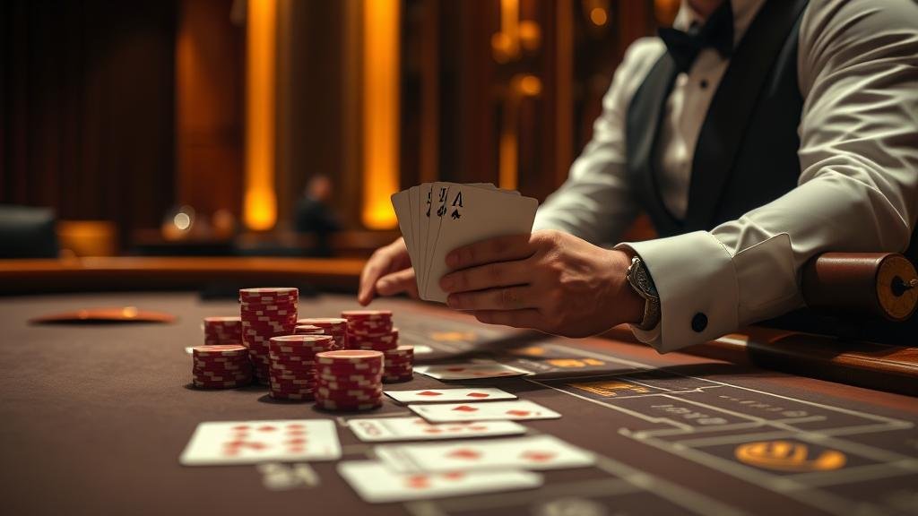 ตัวอย่างเค้าไพ่ถนนใหญ่ (Big Road) ในบาคาร่า