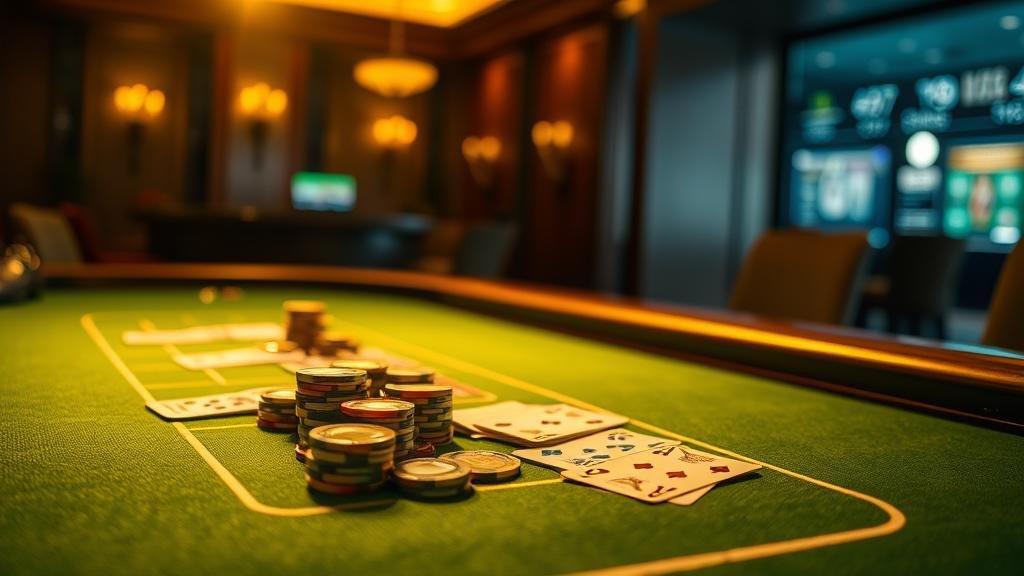 หน้าจอเกมบาคาร่าจากค่ายดัง