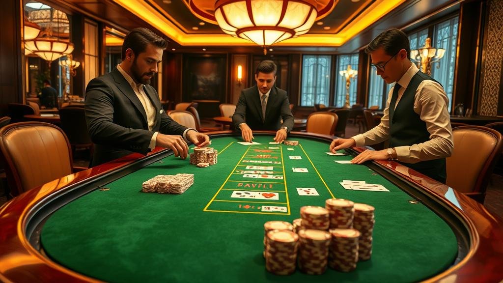 ตัวอย่างเค้าไพ่บาคาร่า มังกร