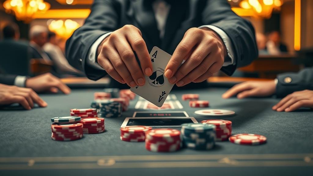 ดีลเลอร์สาวสวยในห้อง Sexy Baccarat