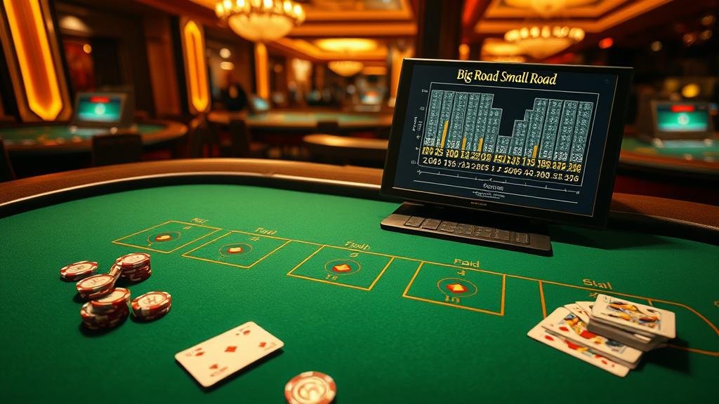 ตัวอย่างเค้าไพ่บาคาร่าแบบ Double Dragon และ Triple Dragon