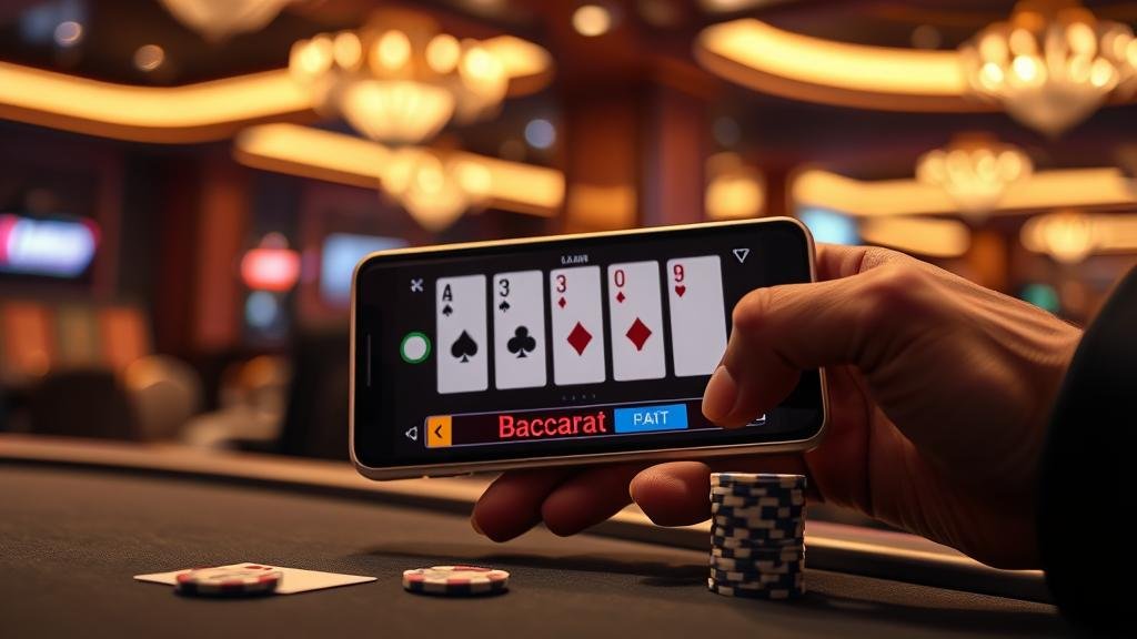 การบันทึกผลบาคาร่าบนมือถือ