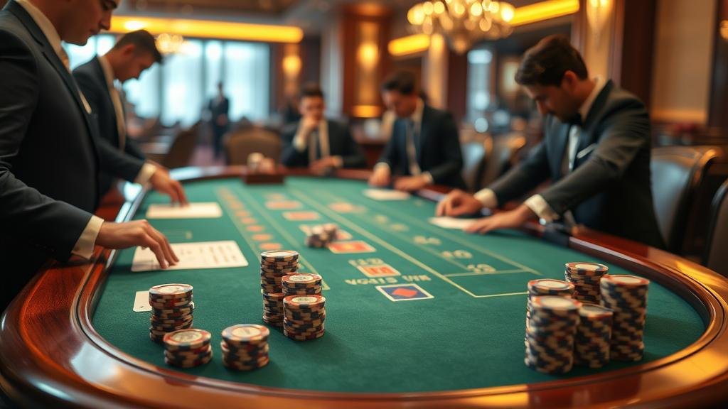 ภาพประกอบกลยุทธ์การจัดการเงินทุนบาคาร่า