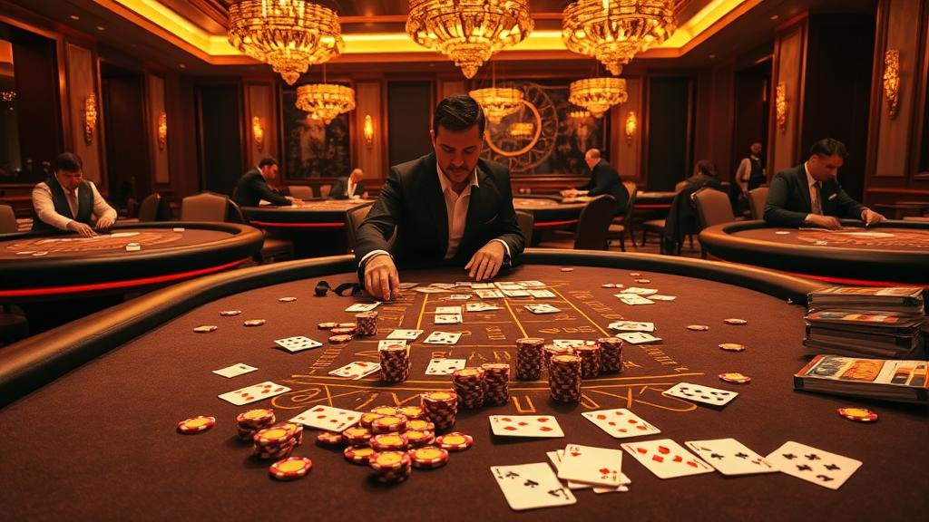 หน้าจอเกมบาคาร่าสดจากค่าย WM Casino