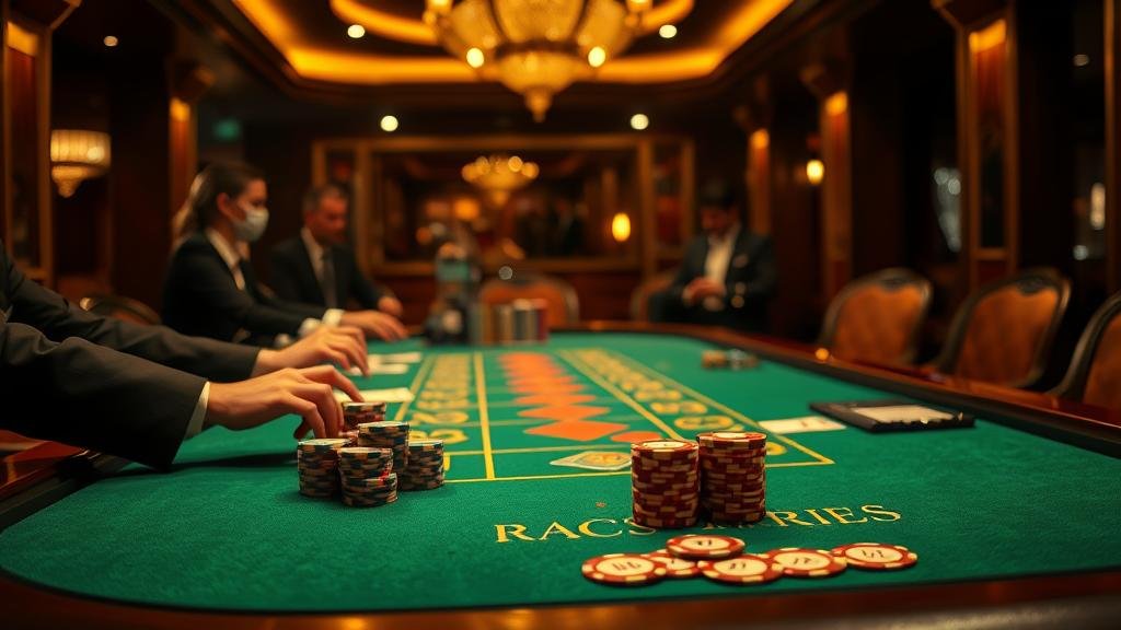 ตารางแสดงกลยุทธ์การเดินเงินบาคาร่า