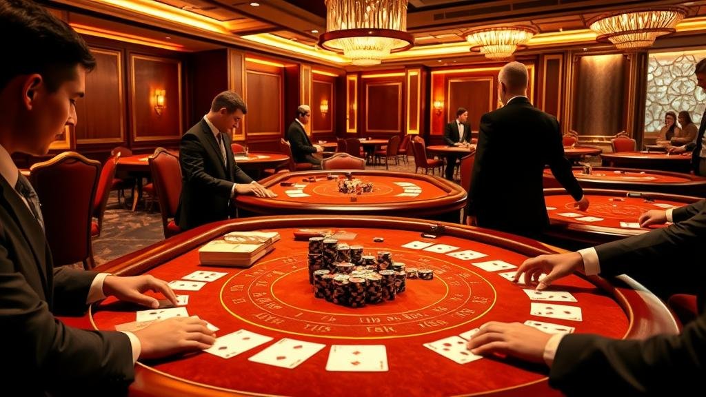 หน้าจอแสดงอัตราจ่ายและสถิติบาคาร่า