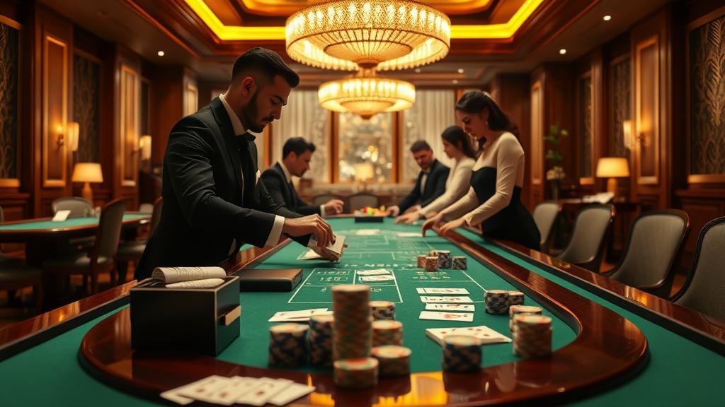 การเล่นบาคาร่า Fazi อัตโนมัติบนแท็บเล็ตด้วยเทคนิคปิงปอง