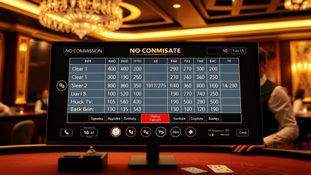 ตารางสรุปเทคนิคการเดินเงินบาคาร่า