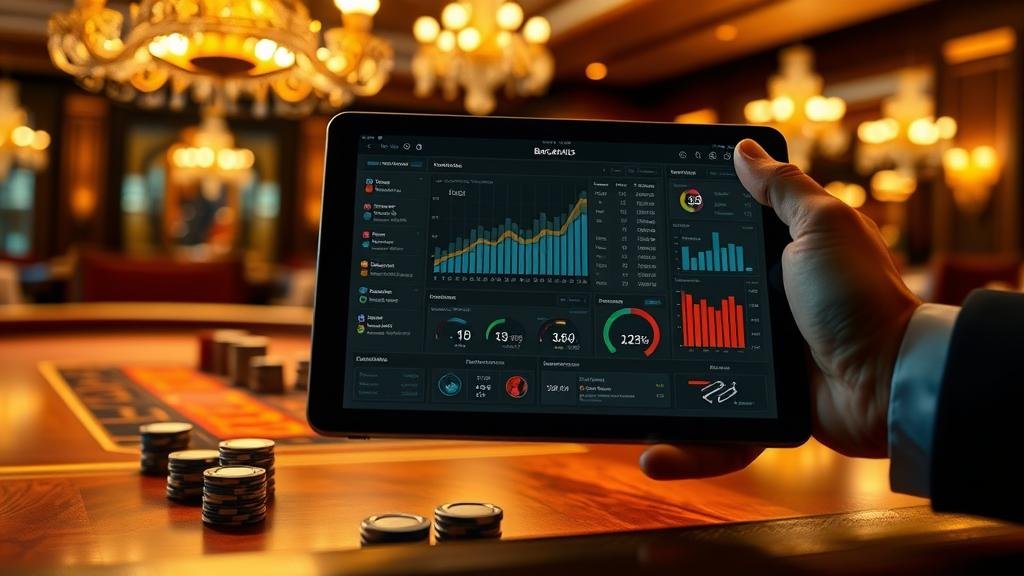 การเดินเงินบาคาร่าบนแท็บเล็ต