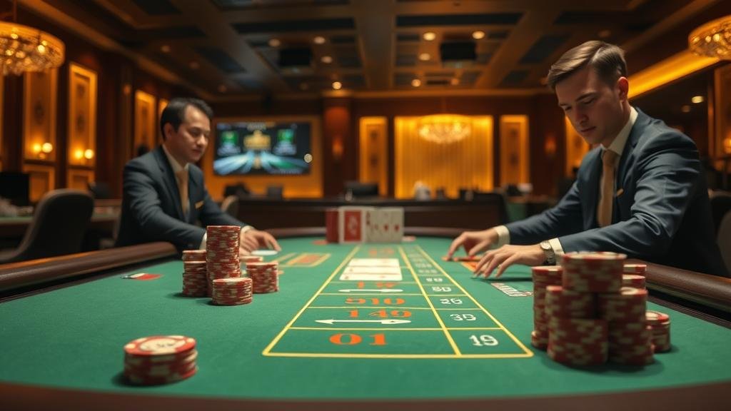 แผนภูมิกลยุทธ์การเล่นบาคาร่า