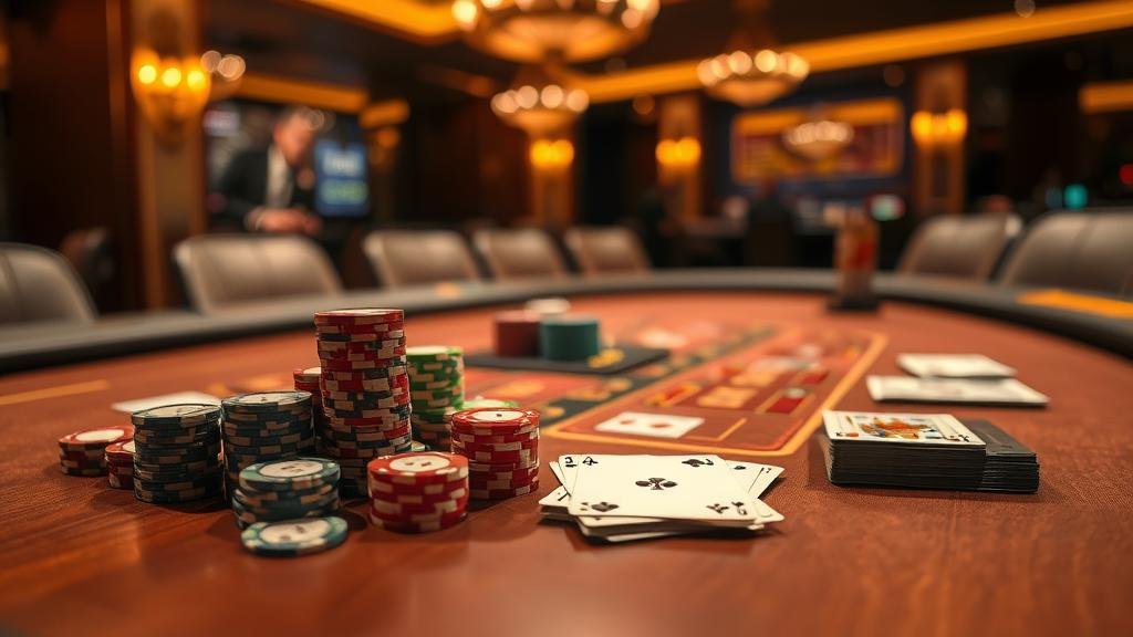 หน้าจอแสดงอัตราจ่ายบาคาร่าและสถิติ