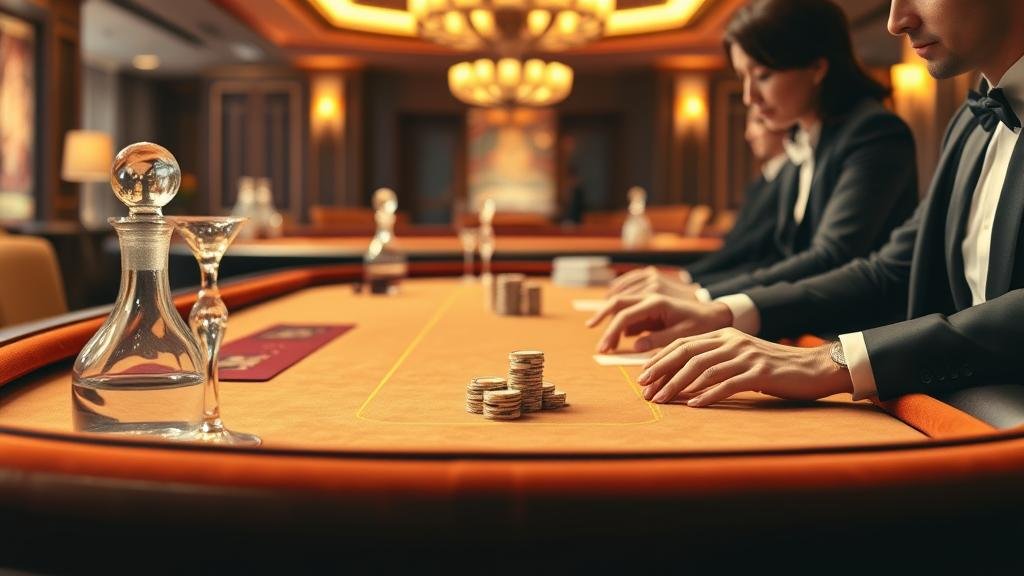 หน้าจอเกมบาคาร่าพร้อมสถิติ