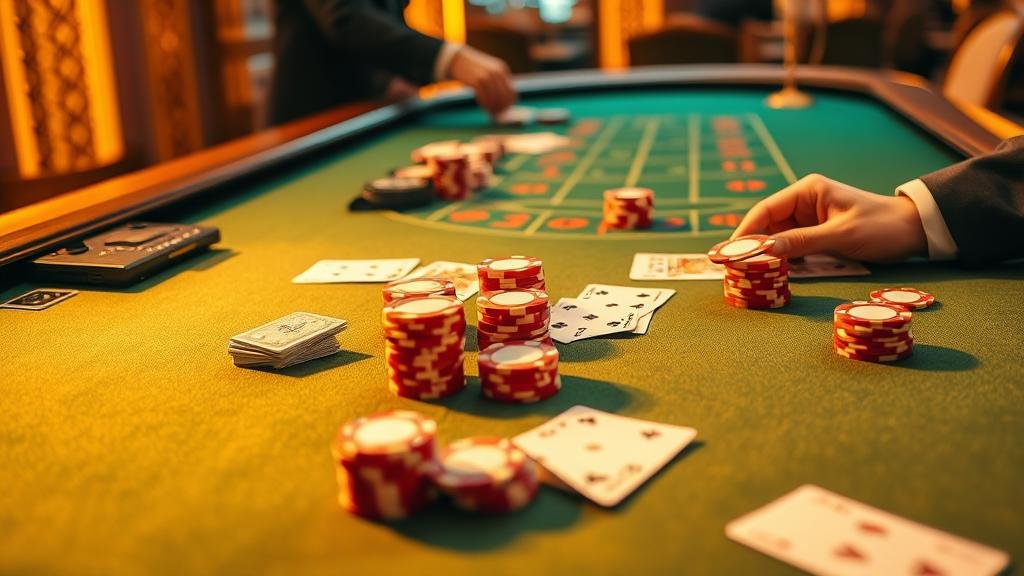 หน้าจอเกมบาคาร่าสด แสดงสถิติและอัตราจ่าย