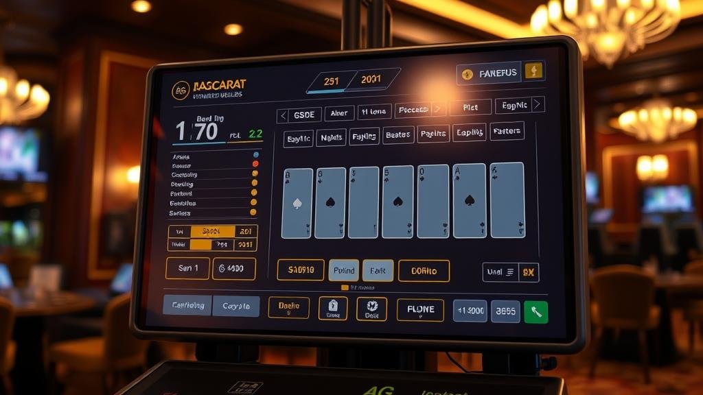 ตัวอย่างเค้าไพ่บาคาร่า ลูกปัดและถนนเล็ก