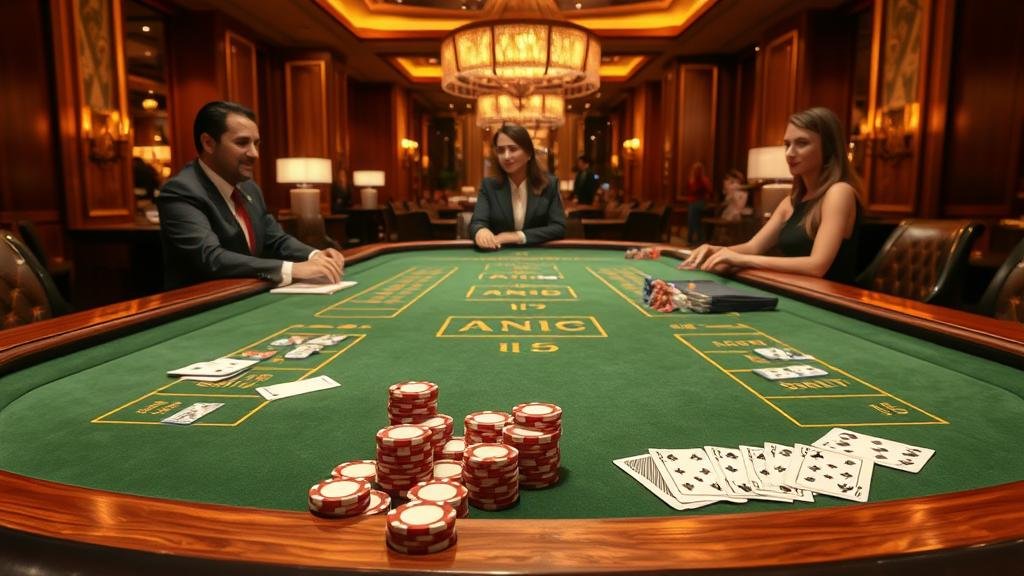 กลยุทธ์เดินเงินและตารางเค้าไพ่บาคาร่า