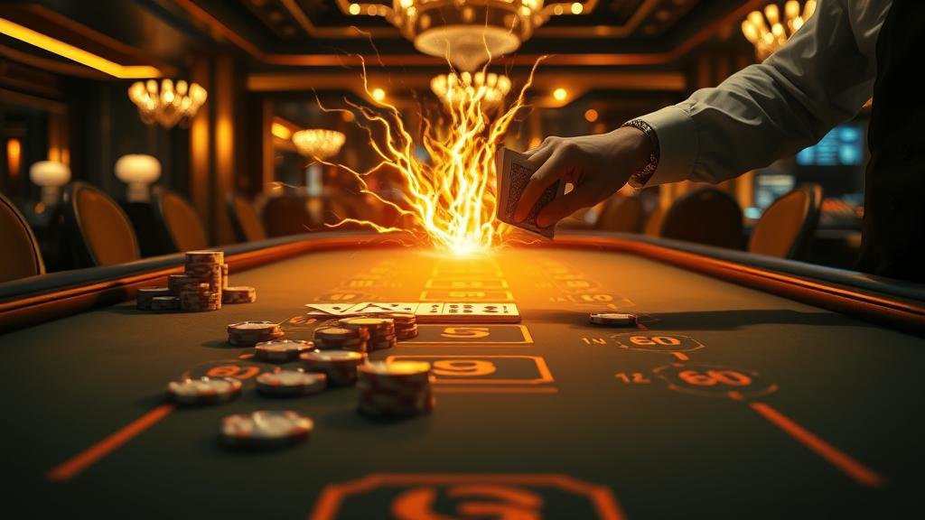 ตัวอย่างเค้าไพ่ บาคาร่า มังกรยาว และ ปิงปอง