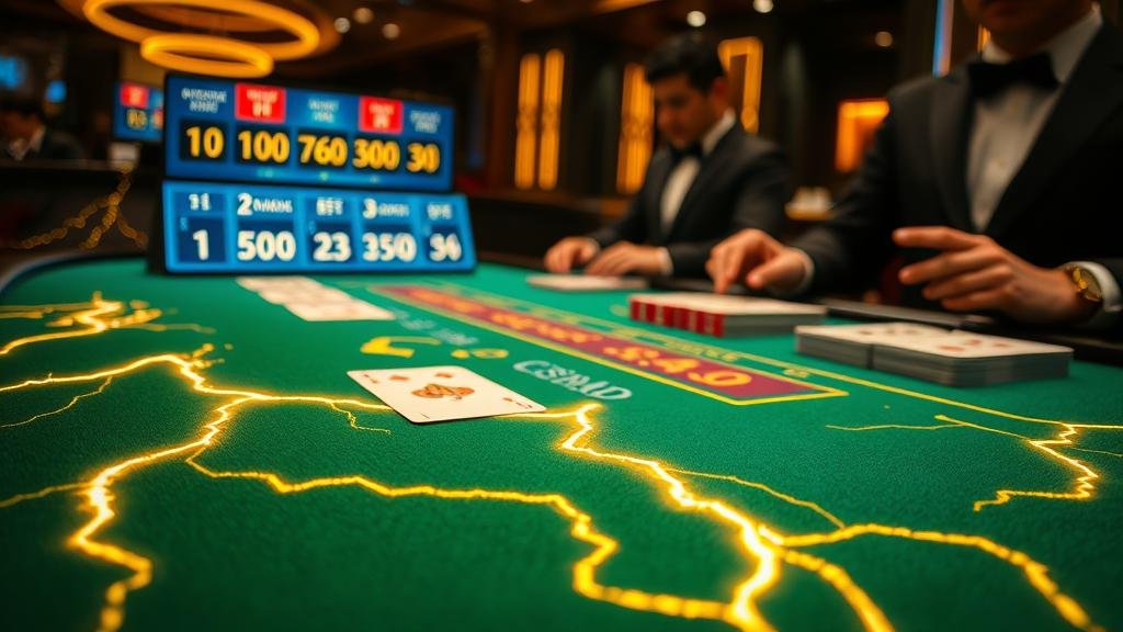 เปรียบเทียบกลยุทธ์การเดินเงินในบาคาร่า