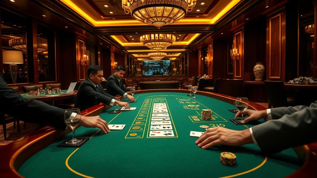 เปรียบเทียบหน้าจอ บาคาร่า LuckyStreak และ DreamGaming