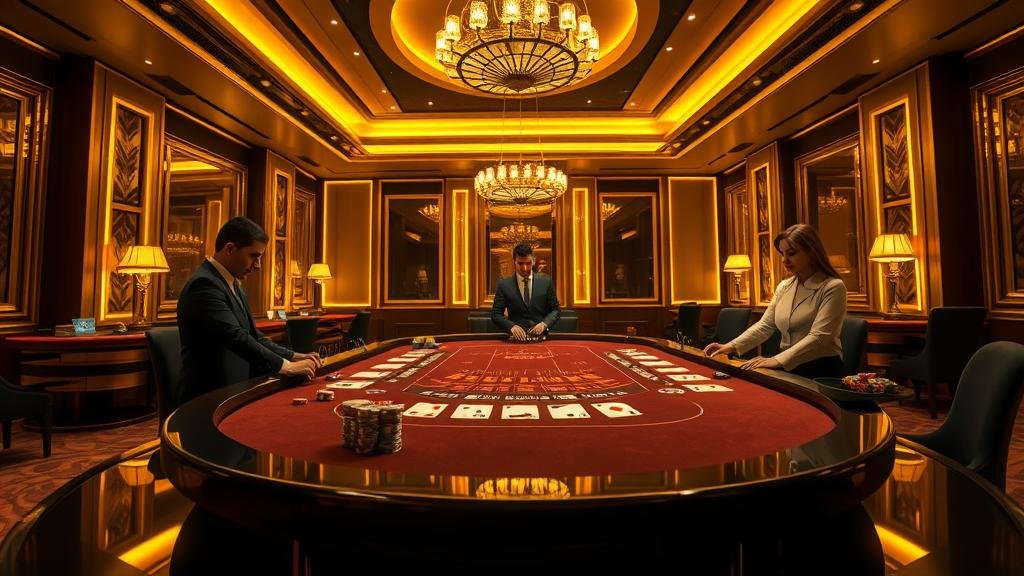 หน้าจอแสดงสถิติและประวัติการเล่นบาคาร่า