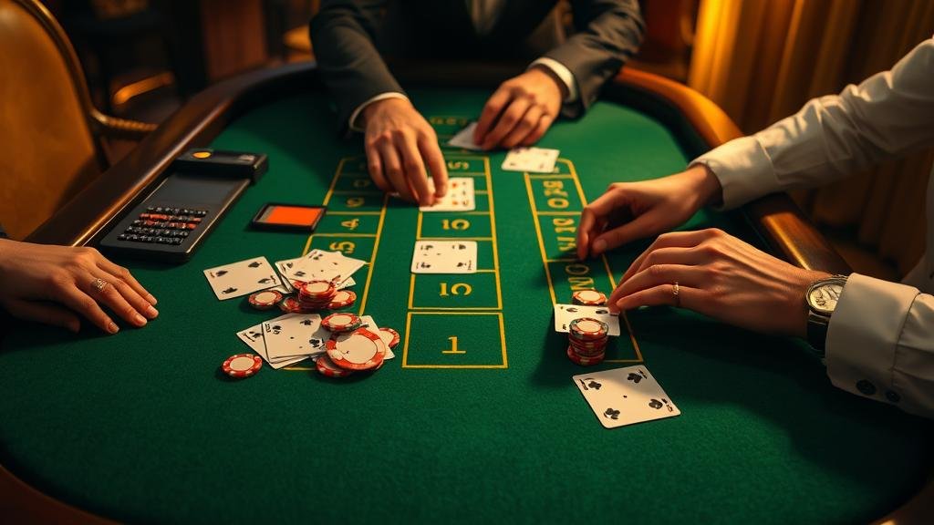 รูปแบบเค้าไพ่มังกรยาวและปิงปองในบาคาร่า