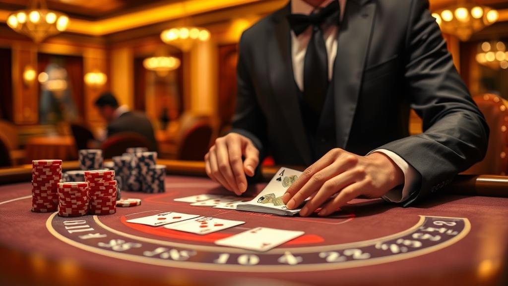 ดีลเลอร์บาคาร่ามืออาชีพจาก Evolution Gaming