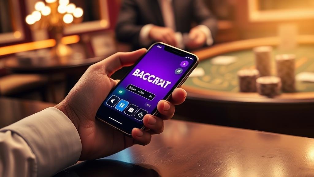 การไลฟ์สดบาคาร่าบนแท็บเล็ต