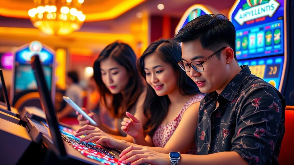 สตรีมเมอร์ฉลองชัยชนะสล็อต