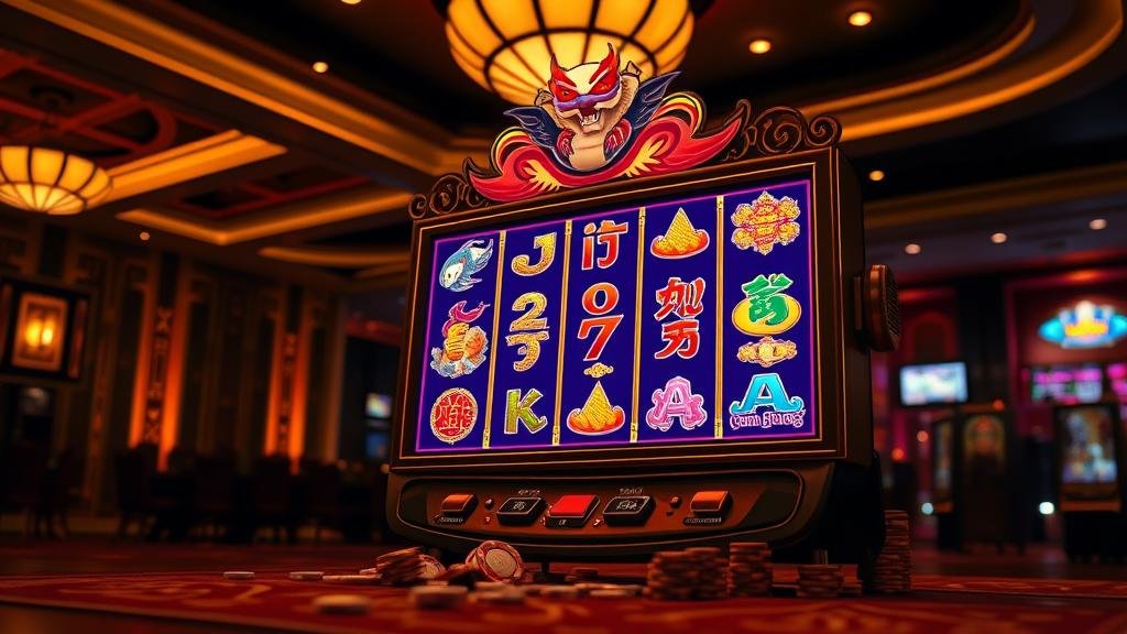 กลไกสล็อตแบบ Cascade พร้อมตัวคูณที่เพิ่มขึ้น