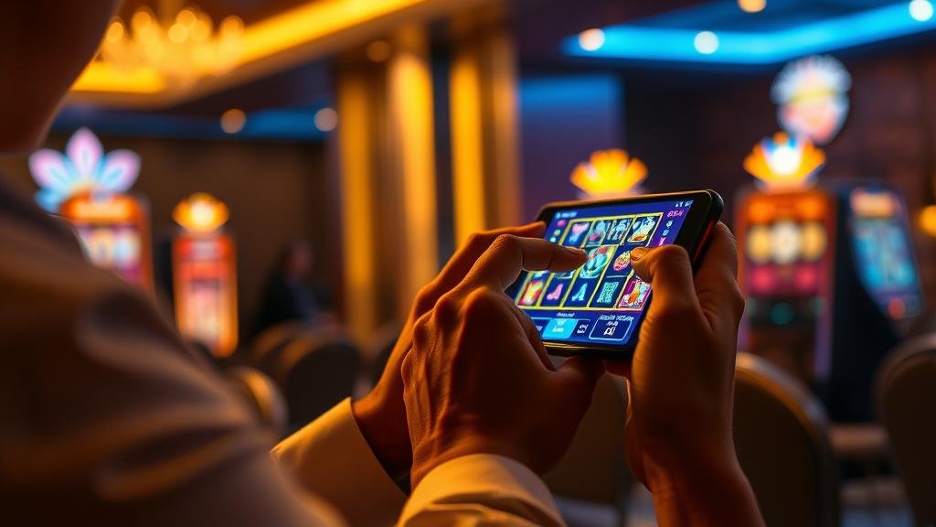 หน้าจอเกมสล็อตทุนน้อยที่กำลังเล่น