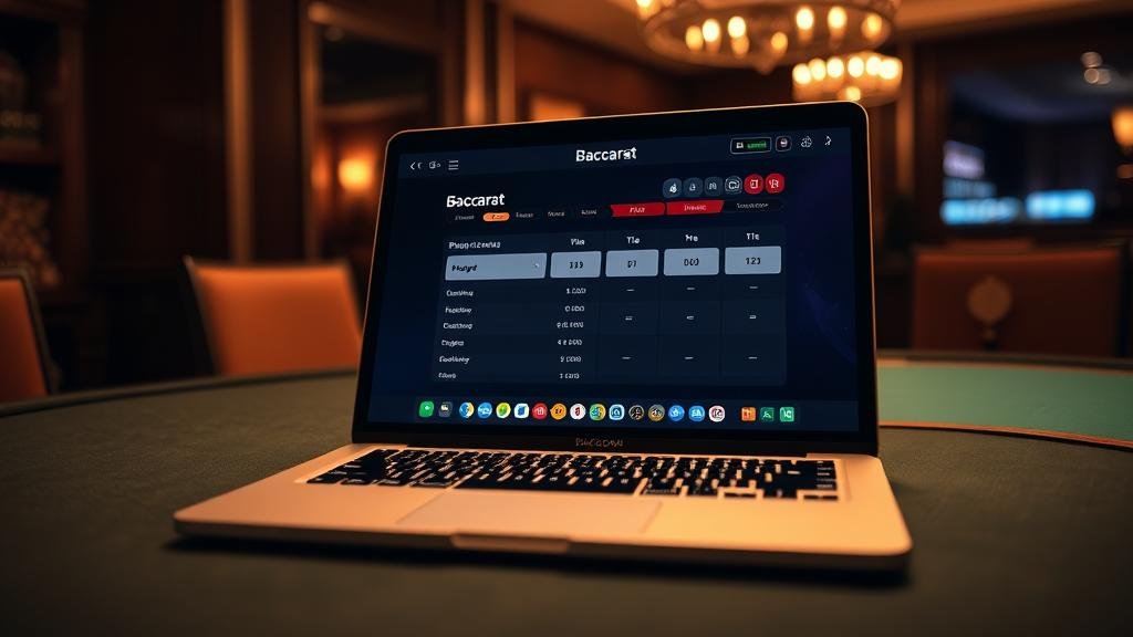 แอปพลิเคชันติดตามผลบาคาร่าบนมือถือและ Mac