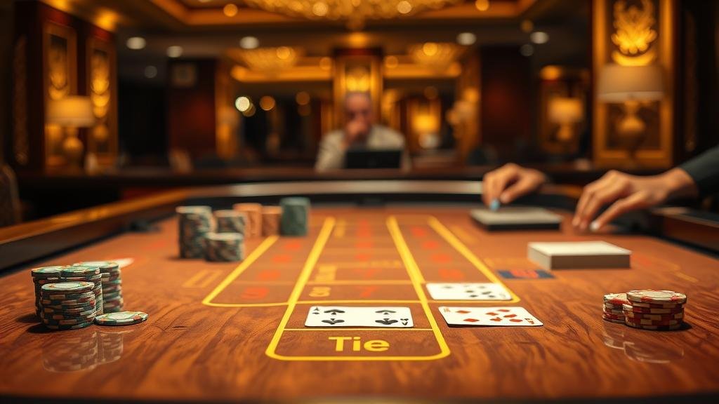 ผู้คนกำลังสนุกกับการเล่นบาคาร่าสด