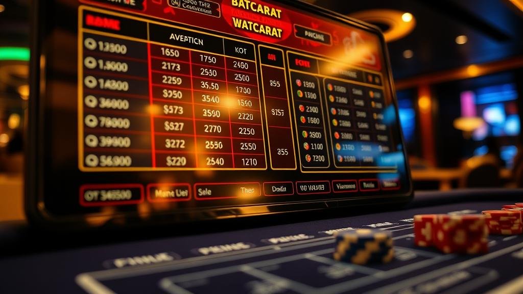 ภาพประกอบเค้าไพ่บาคาร่ารูปแบบต่างๆ