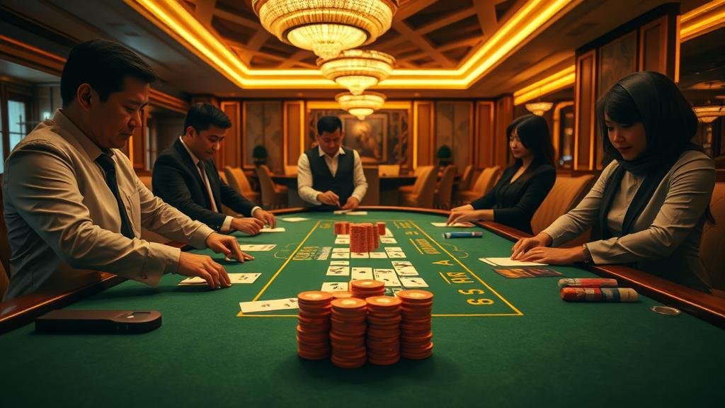 ตัวอย่างการบันทึกผลบาคาร่า