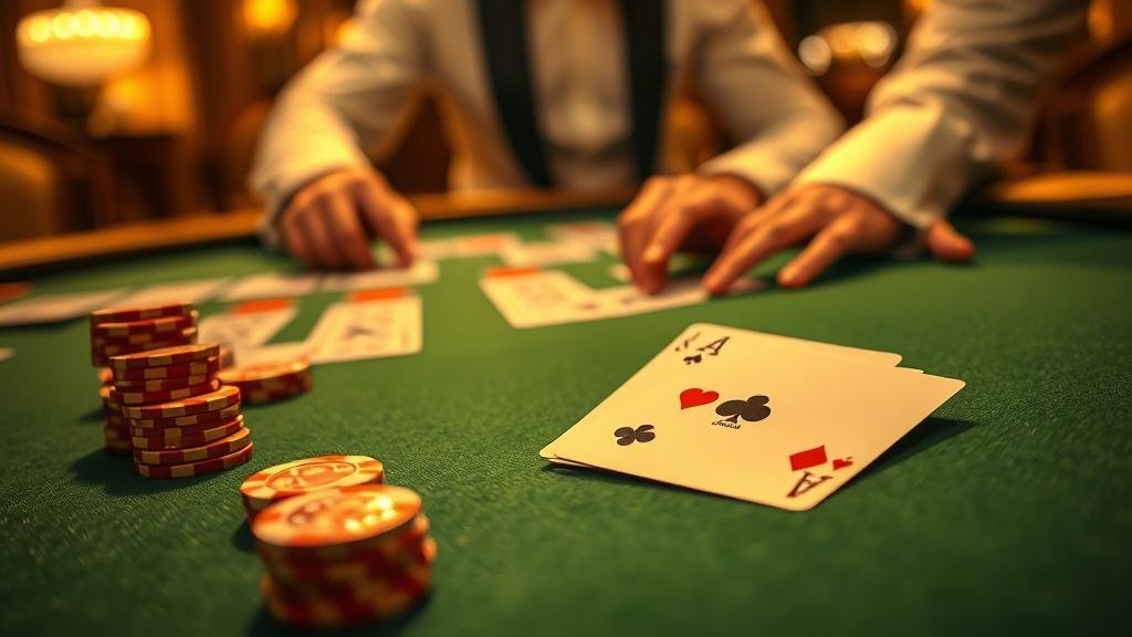 กราฟแสดงเปอร์เซ็นต์การชนะของบาคาร่า