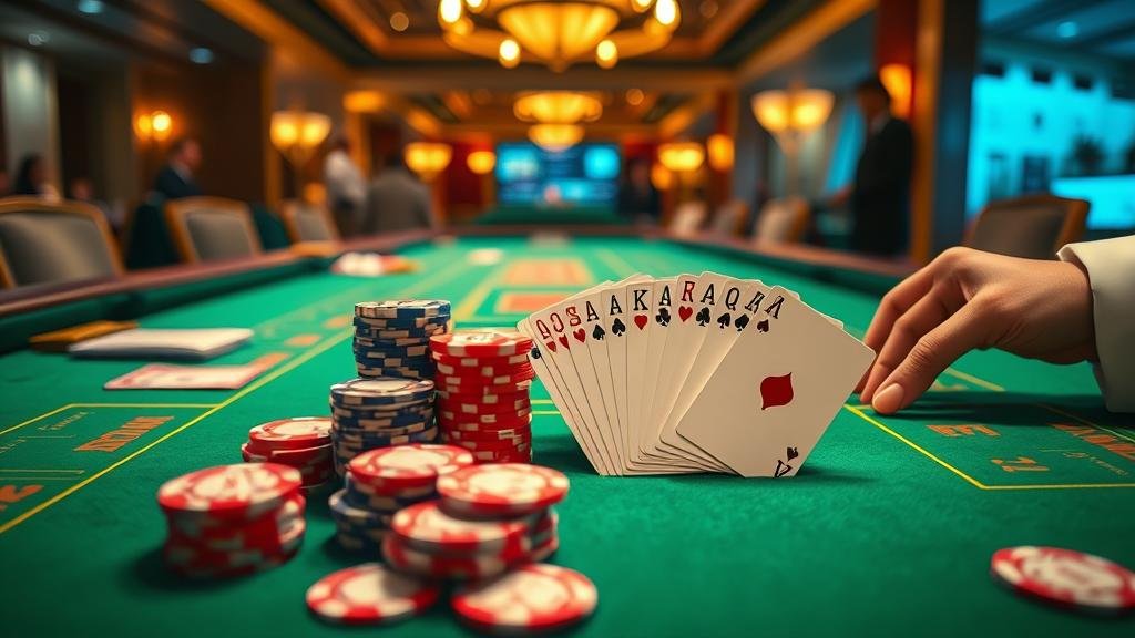 ภาพแสดงกลยุทธ์การเดินเงินบาคาร่า