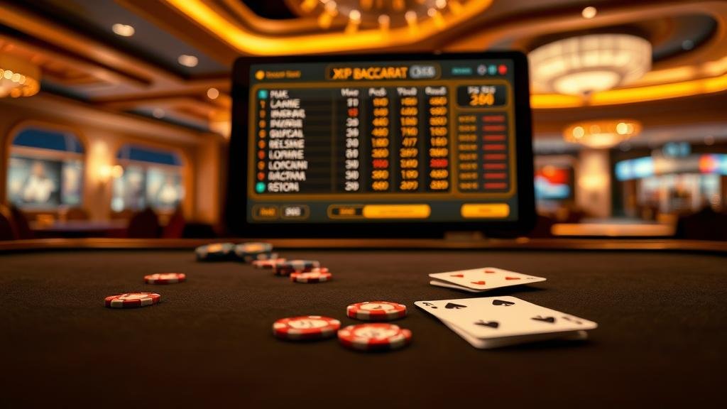 หน้าจอเกมบาคาร่ามังกรมินิที่เน้นความสนุก