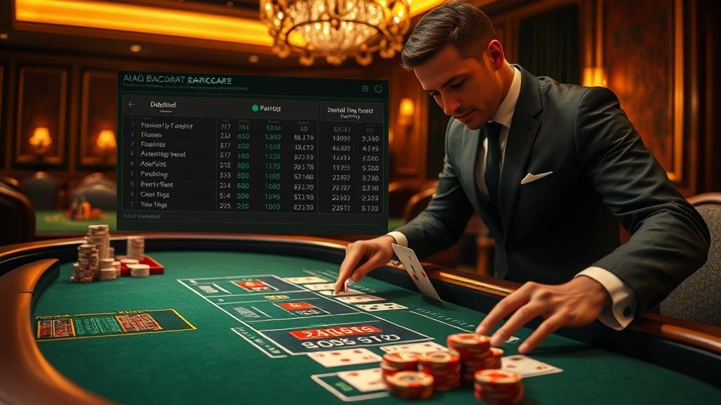 ดีลเลอร์สาวสวย AE Sexy กับเกมบาคาร่า