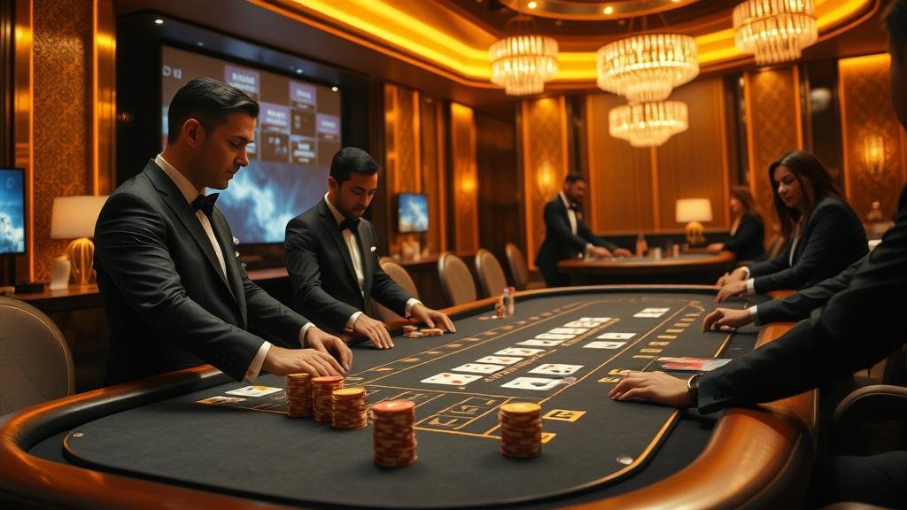 การเปิดไพ่บาคาร่าพร้อมเทคนิคอ่านเค้าไพ่