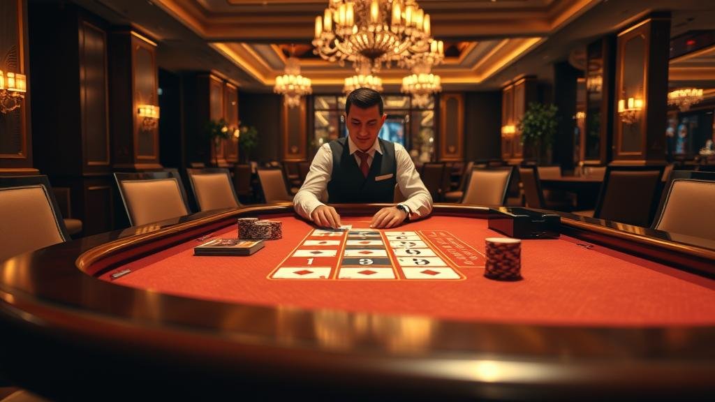 การแสดงผลเค้าไพ่บาคาร่า ถนนตาโต