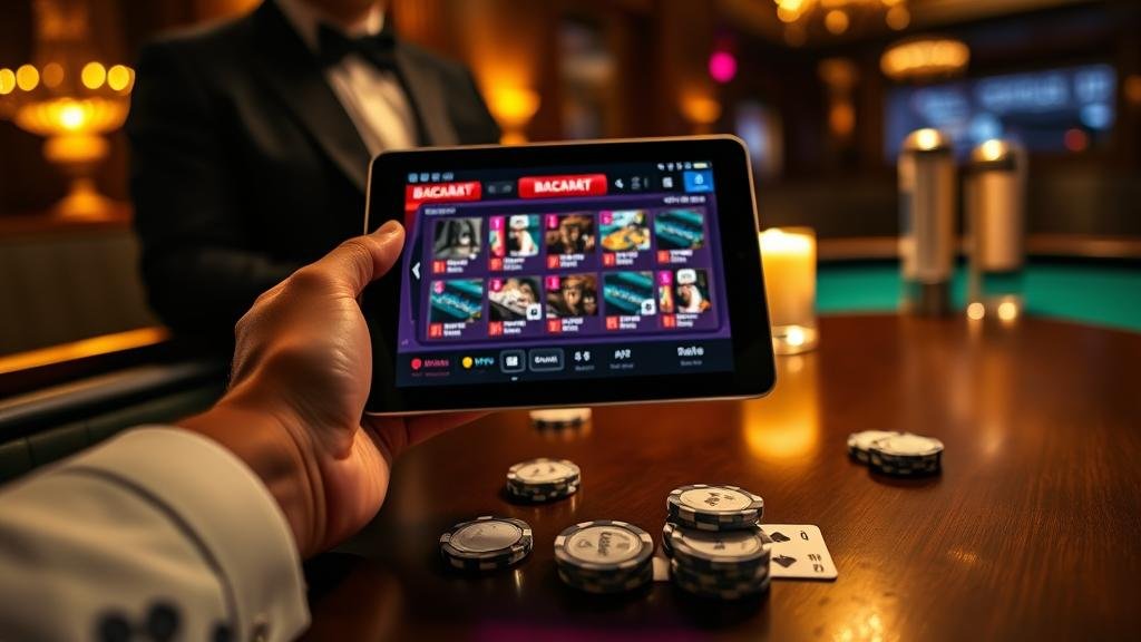 การเล่นบาคาร่าสายฟ้าบนมือถือ