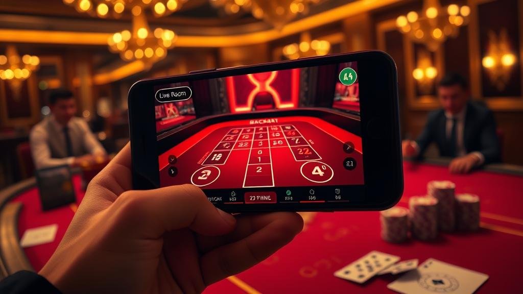 หน้าจอแสดงสถิติบาคาร่าแนวนอน