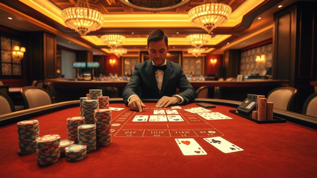 ตัวอย่างเค้าไพ่บาคาร่า: ปิงปองและมังกร