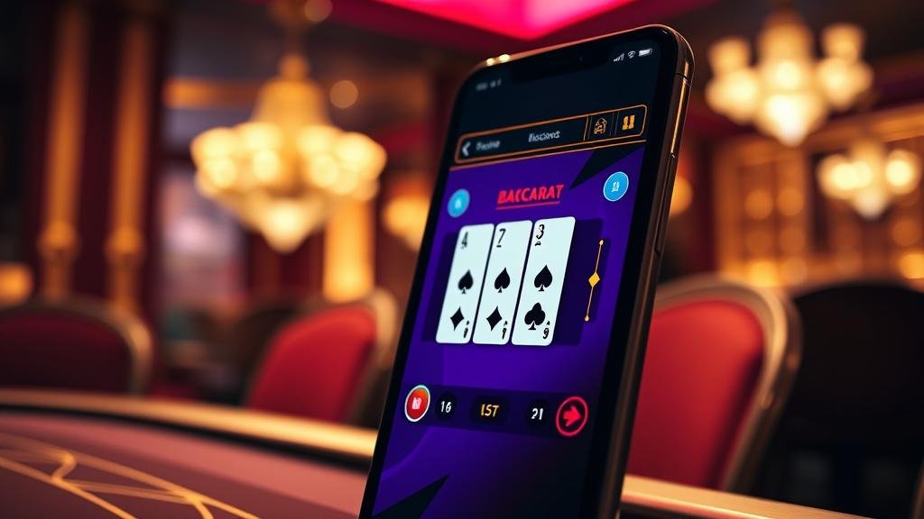 การวางเดิมพันบาคาร่าบนมือถือ