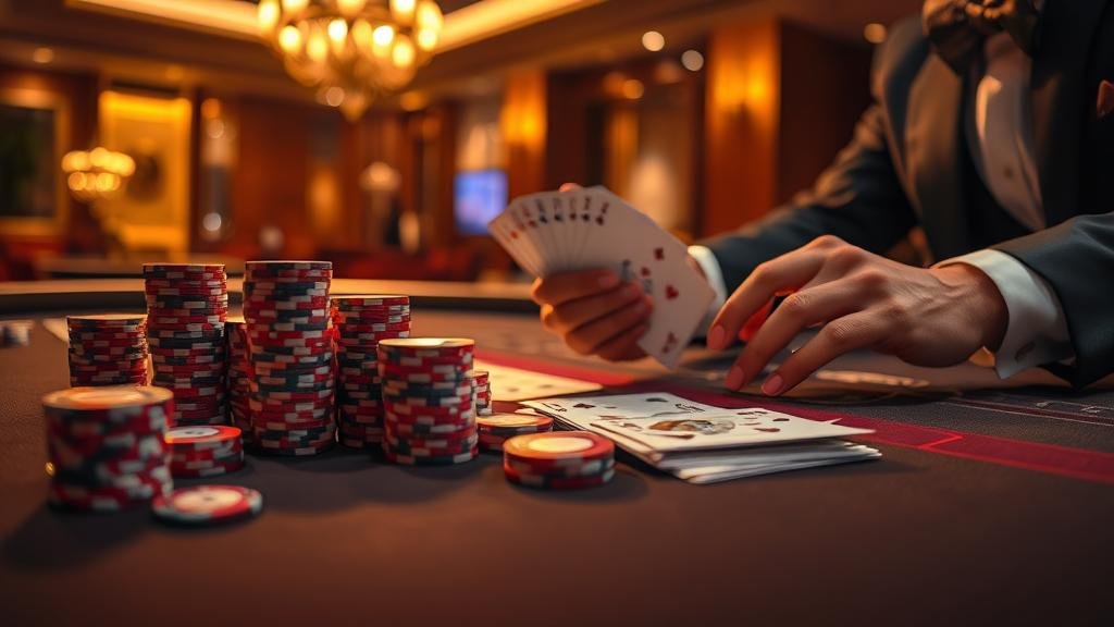 เค้าไพ่บาคาร่า รูปแบบไส้เดือน