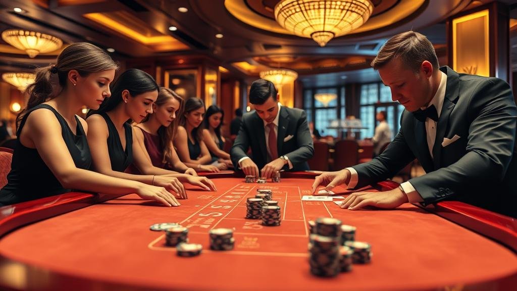 หน้าจออินเทอร์เฟซของค่ายเกมบาคาร่า AE, SA, DG