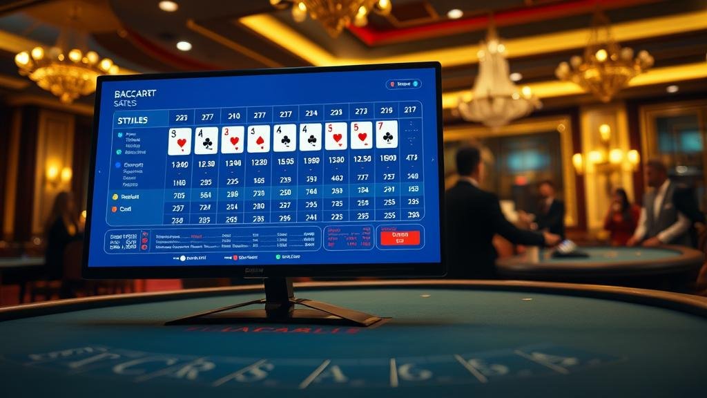 เปรียบเทียบหน้าจอเกมบาคาร่าจาก Playtech, N2Live, และ BBIN