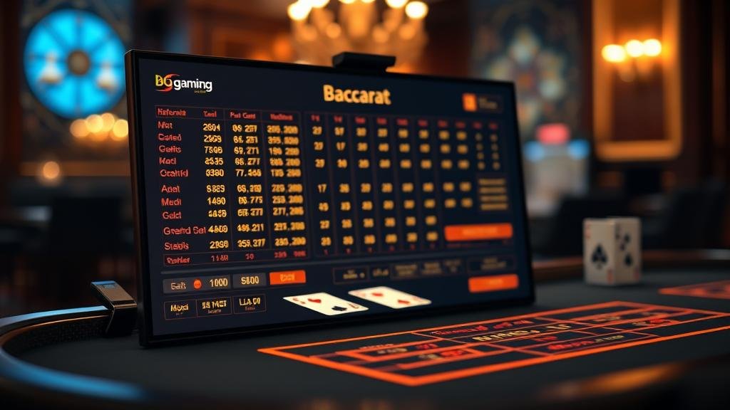 ภาพประกอบเทคนิคการเดินเงินบาคาร่าแบบต่างๆ