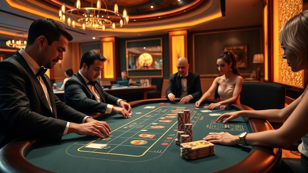 ภาพการเล่นบาคาร่า วัววัว ที่น่าตื่นเต้น