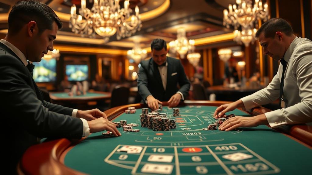 ตารางแสดงเค้าไพ่บาคาร่าแบบต่างๆ