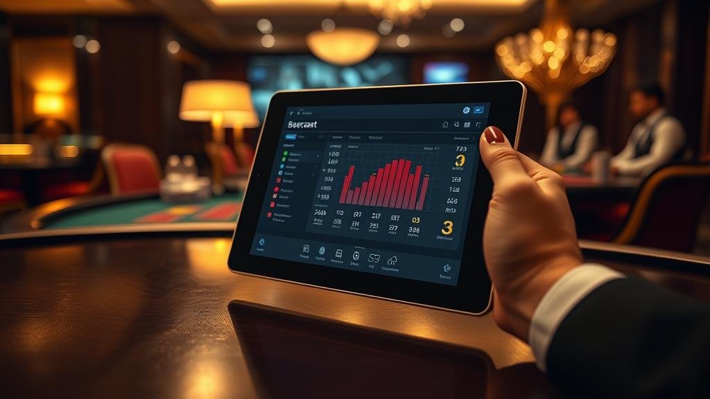 การวิเคราะห์บาคาร่าสดบนแอปพลิเคชัน